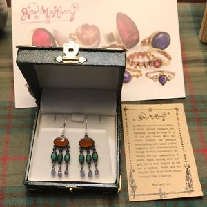 Geo M Jewelry Colorful Dangle Earrings